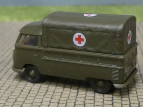 1/87 Brekina # 0660 VW T1 Militär Rotes Kreuz, Pritsche/Plane